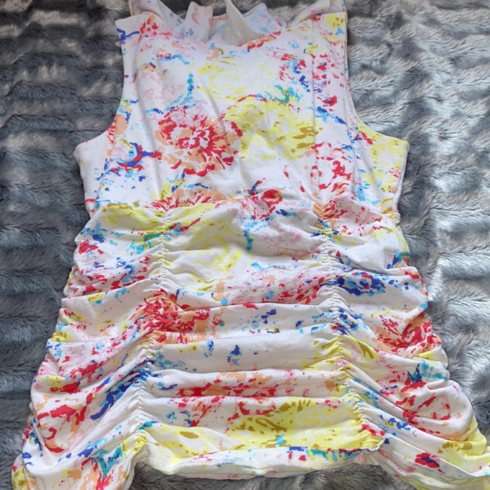 Super Cute, Colorful Ruffle Tank 🌈 - Picture 4 of 4
